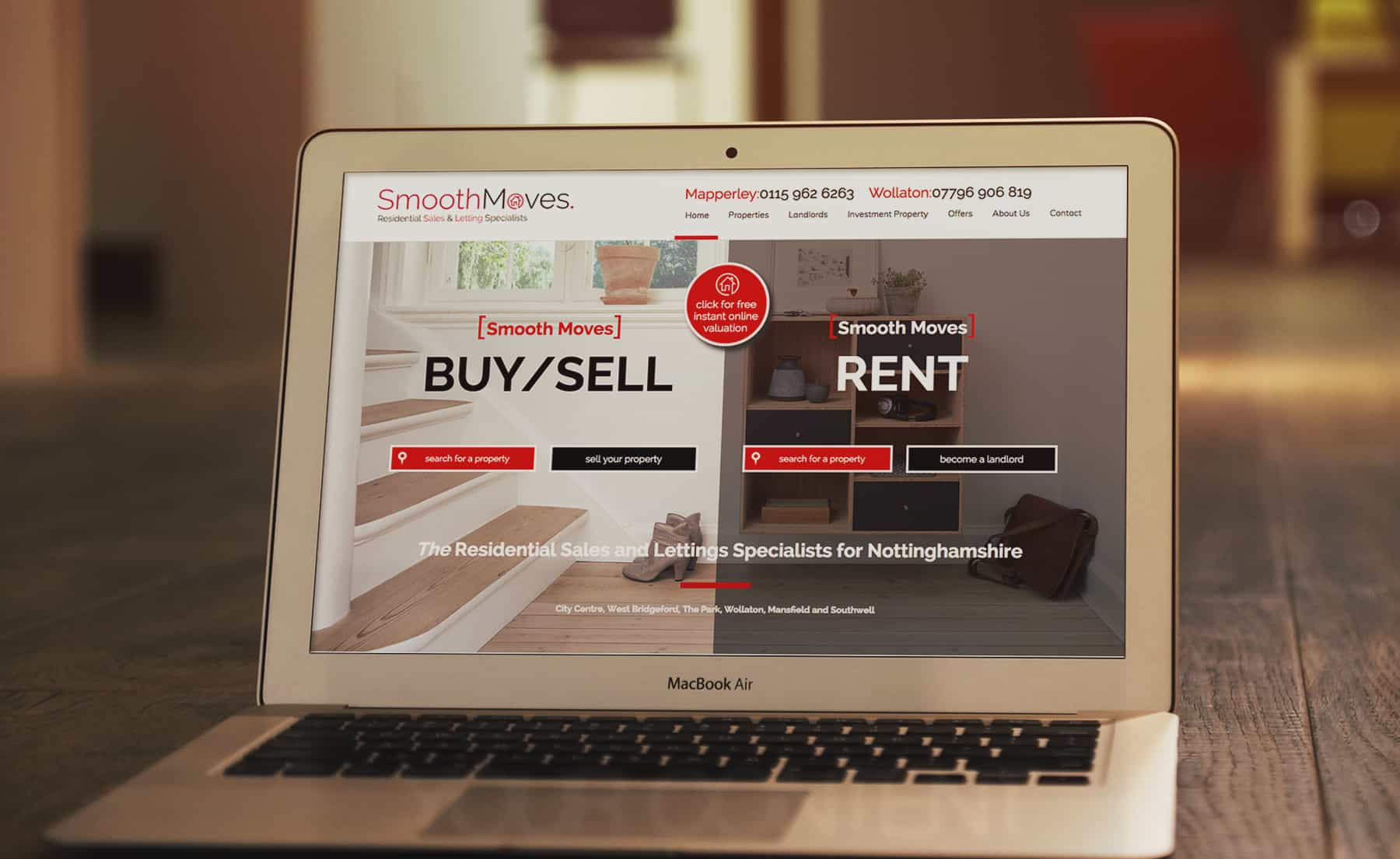 web-design-nottingham-smooth-moves-estate-agents