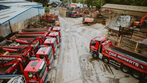 D&E Roberts Skip Hire Website